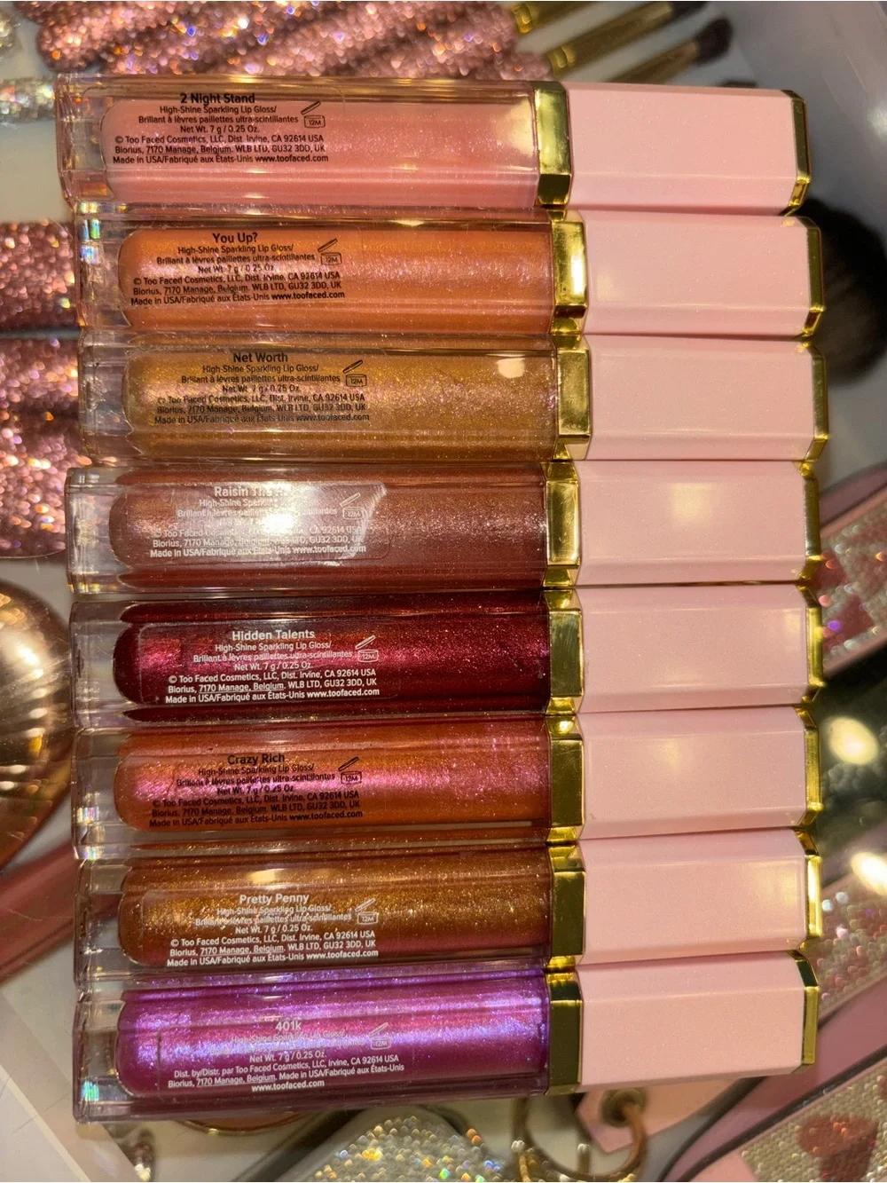 Too Faced Rich and Dazzling lipgloss